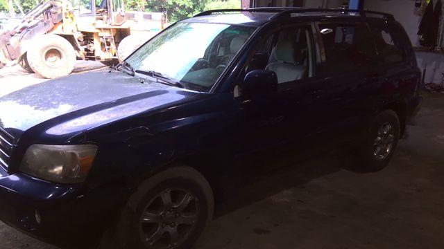 2005 Toyota Highlander BLUE Photo 13