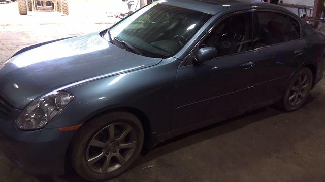 2006 Infiniti G35 DARK BLUE Photo 11