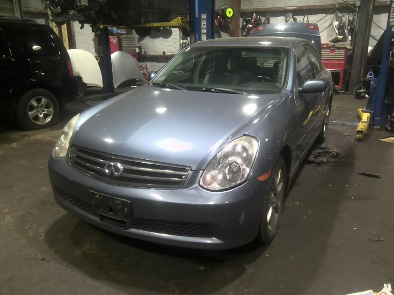 2006 Infiniti G35 LIGHT BLUE Photo 8