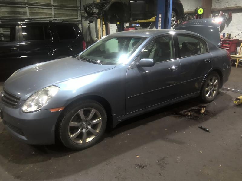 2006 Infiniti G35 LIGHT BLUE Photo 9