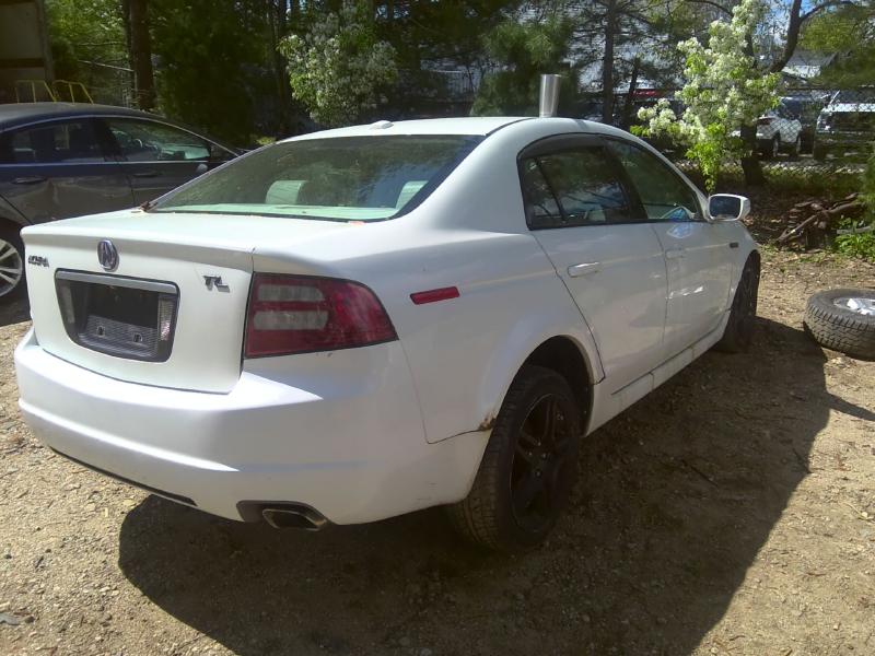 2007 Acura TL WHITE Photo 4