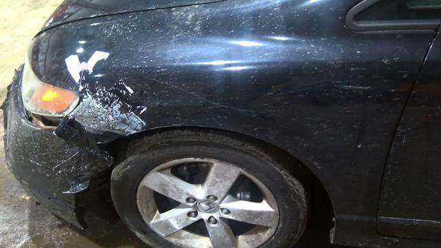 2007 Honda Civic BLACK Photo 13