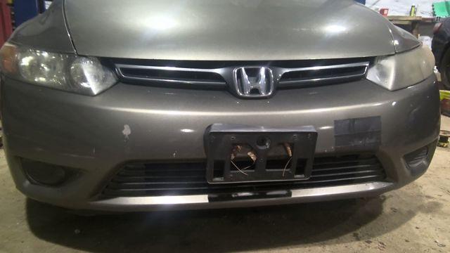 2007 Honda Civic GRAY Photo 11