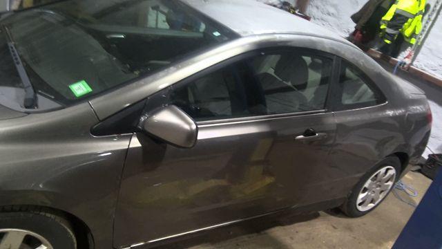 2007 Honda Civic GRAY Photo 2