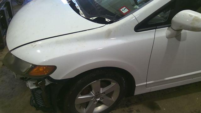 2007 Honda Civic WHITE Photo 11