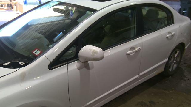 2007 Honda Civic WHITE Photo 12