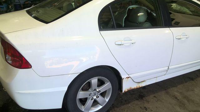 2007 Honda Civic WHITE Photo 6