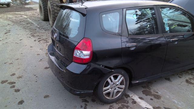 2007 Honda Fit BLACK Photo 5