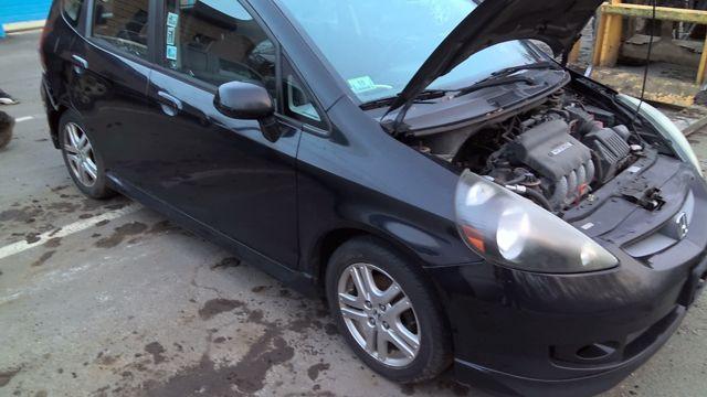 2007 Honda Fit BLACK Photo 9