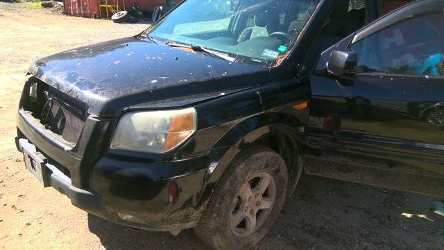 2007 Honda Pilot BLACK Photo 2