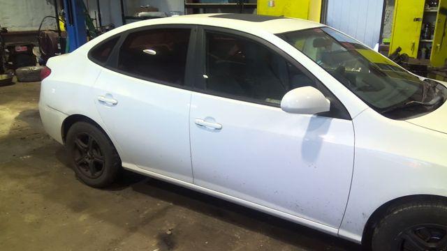 2007 Hyundai Elantra WHITE Photo 8