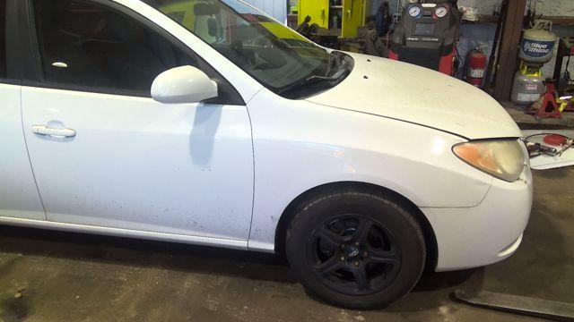 2007 Hyundai Elantra WHITE Photo 9