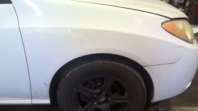 2007 Hyundai Elantra WHITE Photo 10
