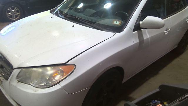 2007 Hyundai Elantra WHITE Photo 3