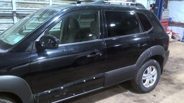 2007 Hyundai Tucson BLACK Photo 3