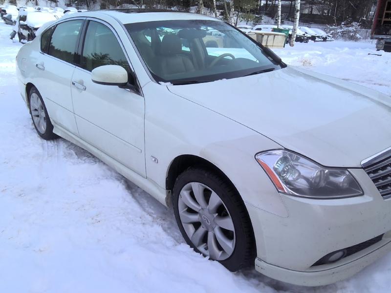 2007 Infiniti M35 WHITE Photo 3