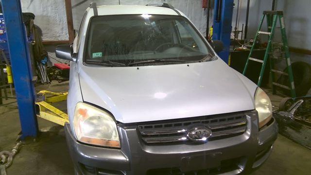 2007 Kia Sportage SILVER Photo 8