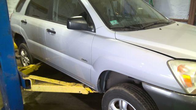2007 Kia Sportage SILVER Photo 9