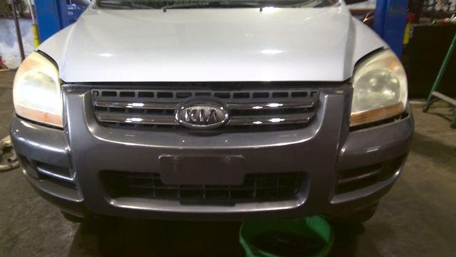 2007 Kia Sportage SILVER Photo 12