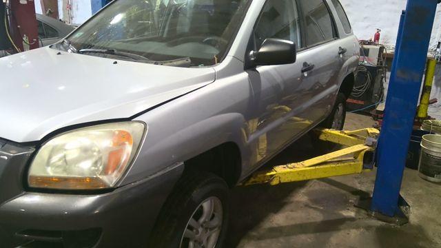 2007 Kia Sportage SILVER Photo 14