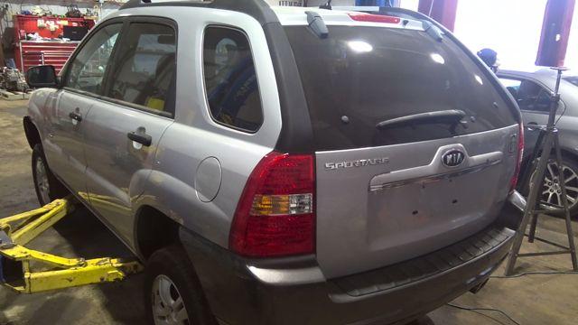2007 Kia Sportage SILVER Photo 5