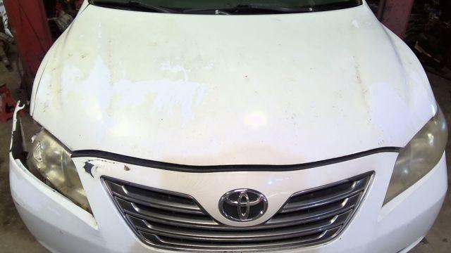 2007 Toyota Camry WHITE Photo 2