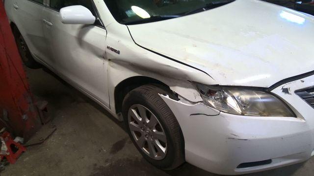 2007 Toyota Camry WHITE Photo 3