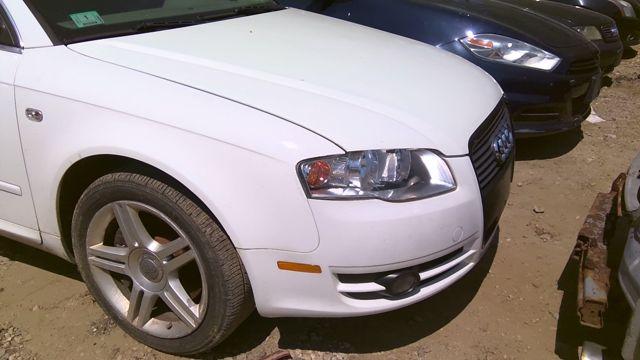 2008 Audi A4 WHITE Photo 10