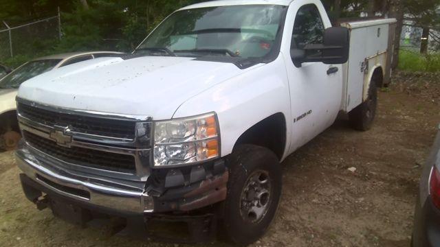 2008 Chevrolet Silverado 2500 WHITE Photo 10