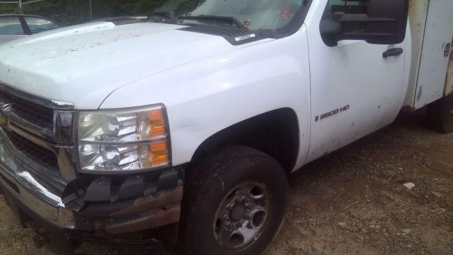2008 Chevrolet Silverado 2500 WHITE Photo 12