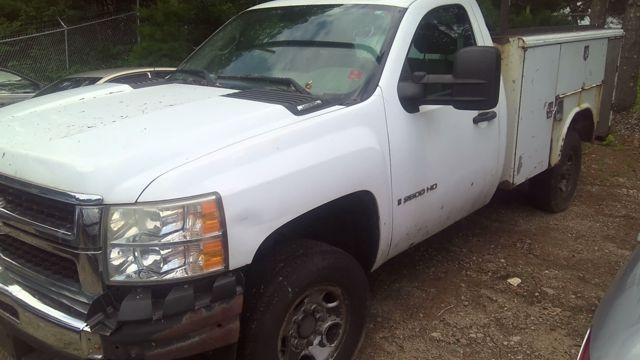 2008 Chevrolet Silverado 2500 WHITE Photo 5