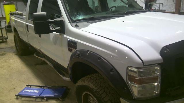 2008 Ford F-250 Super Duty WHITE Photo 6