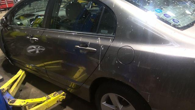 2008 Honda Civic GRAY Photo 5