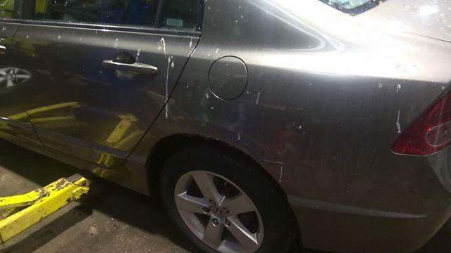 2008 Honda Civic GRAY Photo 6