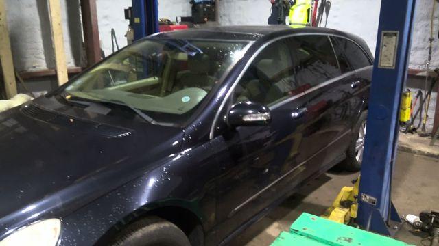 2008 Mercedes-Benz R-Class DARK BLUE Photo 9