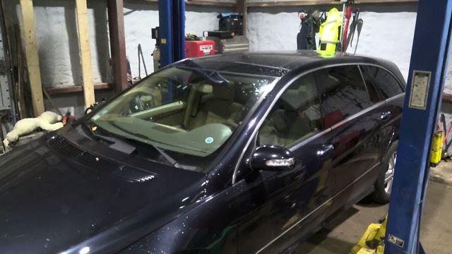 2008 Mercedes-Benz R-Class DARK BLUE Photo 10