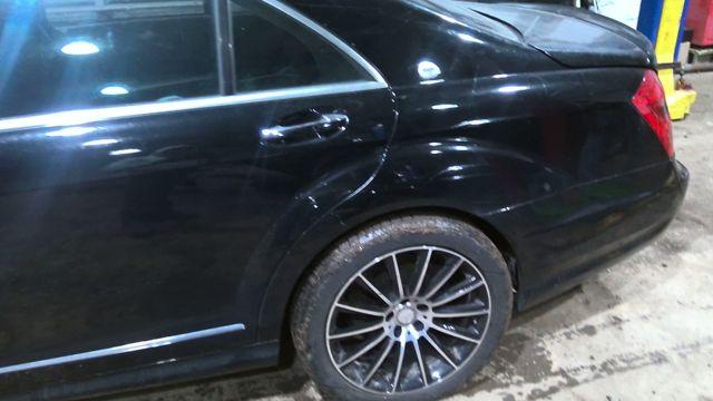 2008 Mercedes-Benz S-Class BLACK Photo 10