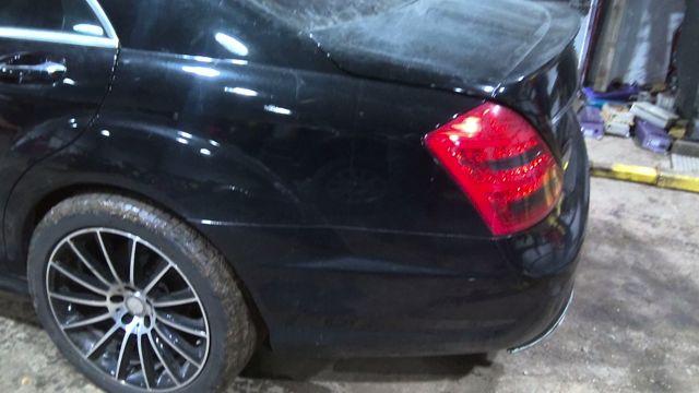 2008 Mercedes-Benz S-Class BLACK Photo 12