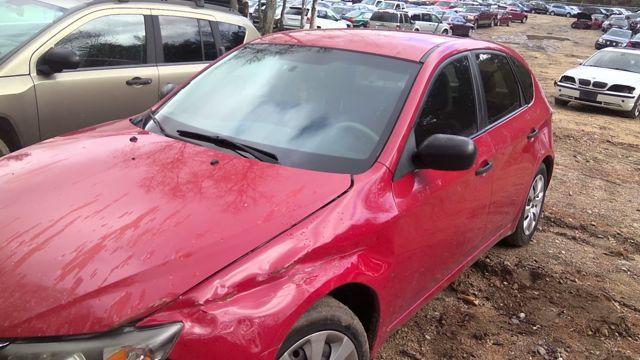 2008 Subaru Impreza RED Photo 4
