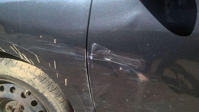 2008 Toyota Yaris GRAY Photo 8