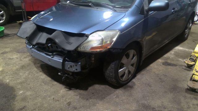 2008 Toyota Yaris LIGHT BLUE Photo 10