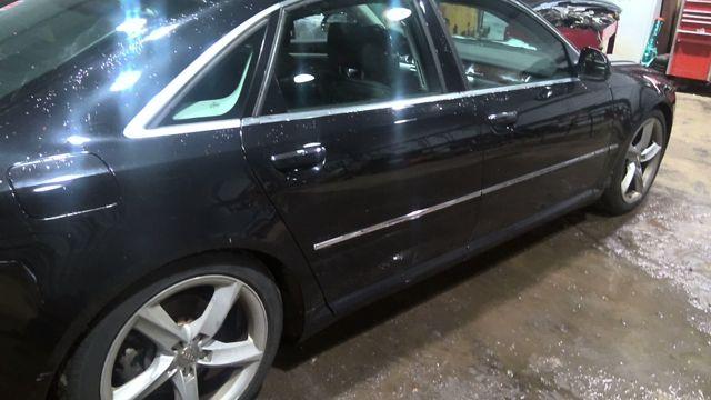 2009 Audi A8 BLACK Photo 3