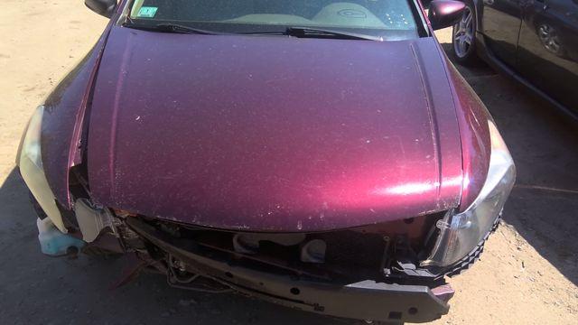 2009 Honda Accord MAROON Photo 2