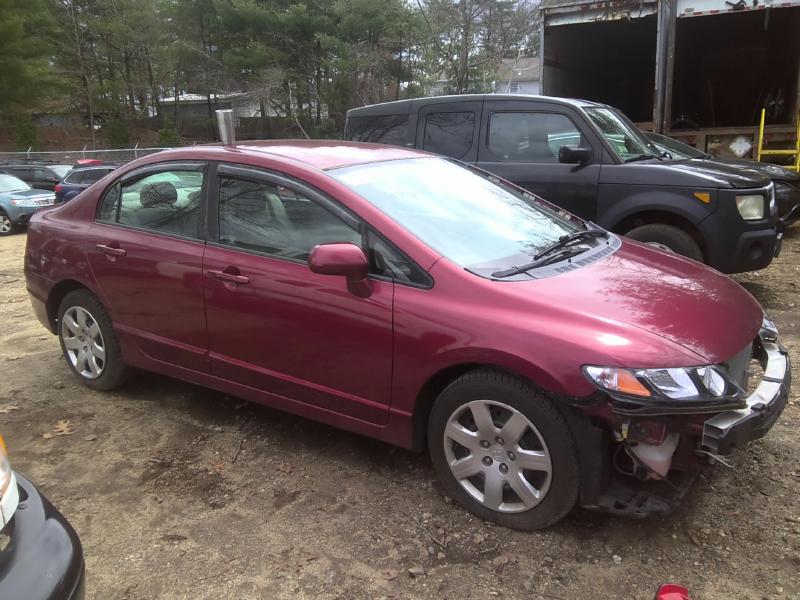 2009 Honda Civic RED Photo 9