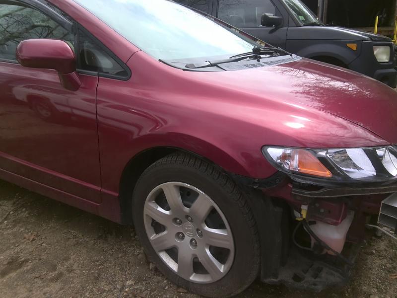 2009 Honda Civic RED Photo 11