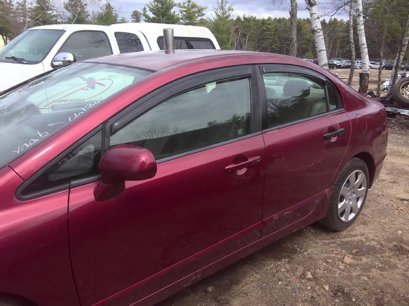 2009 Honda Civic RED Photo 3