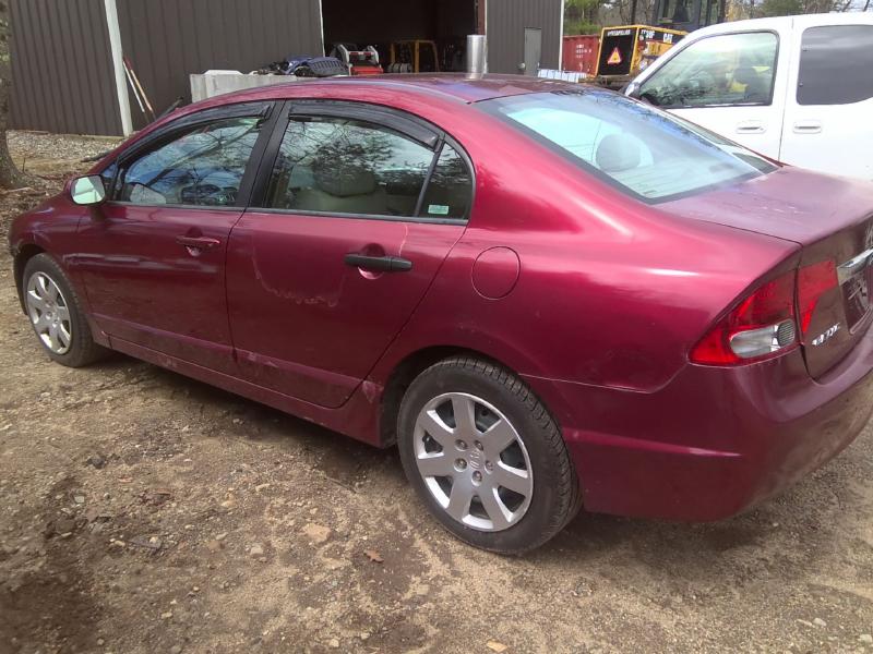2009 Honda Civic RED Photo 6