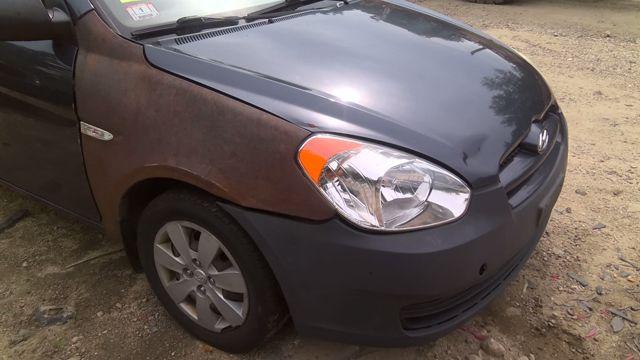 2009 Hyundai Accent GRAY Photo 8