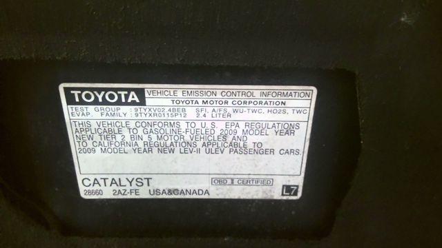 2009 Toyota Matrix BLACK Photo 8