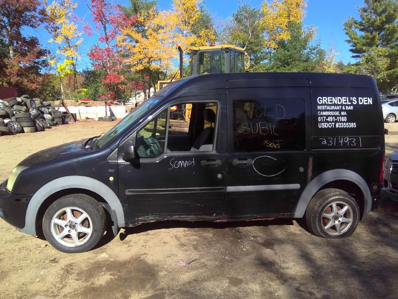 2010 Ford Transit Connect BLACK Photo 3